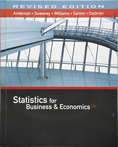 Statistics for Business 038 Economics Revised