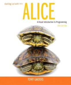 Starting Out with Alice 8211 3rd