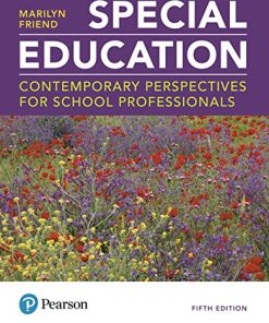Special Education Contemporary Perspectives for School Professionals 5th