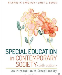 Special Education in Contemporary Society An Introduction to Exceptionality 8211 6th