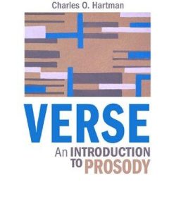Verse An Introduction To Prosody