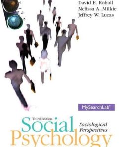 Social Psychology Sociological Perspectives 3rd