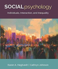 Social Psychology Individuals Interaction and Inequality 8211 1st