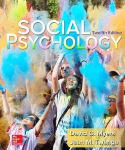 Social Psychology 12th 8211 12th