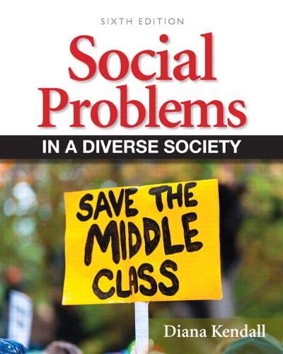 Social Problems in a Diverse Society 8211 6th