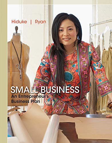 Small Business An Entrepreneurs Business Plan 9th by Gail Hiduke