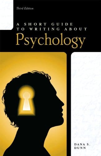 Short Guide to Writing About Psychology The Short Guide Series 3rd