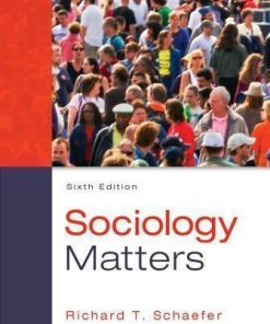Sociology Matters 6Th