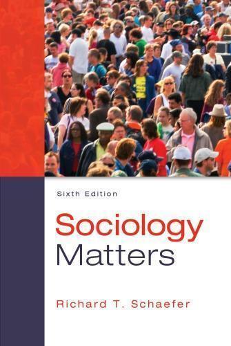 Sociology Matters 6Th