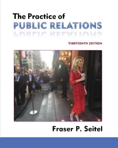 Seitel Practice Public Relation 13 8211 13th