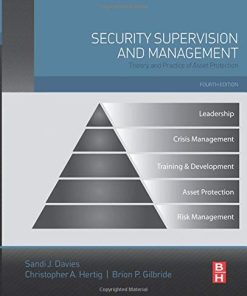 Security Supervision and Management Fourth Theory and Practice of Asset Protection 8211 4th