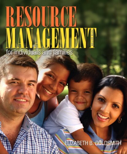 Resource management for individuals and families 8211 5th