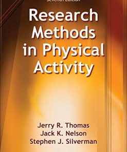Research Methods in Physical Activity 8211 7th