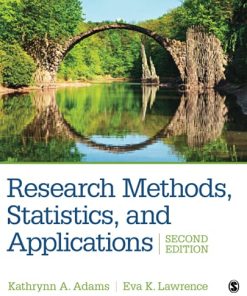 Research Methods Statistics and Applications 8211 2nd
