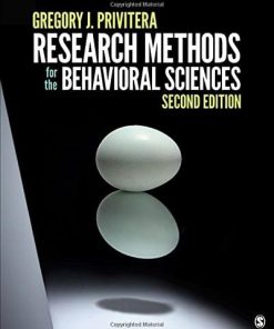 Research Methods for the Behavioral Sciences 8211 2nd