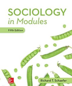 Sociology in Modules 5th by Richard T Schaefer