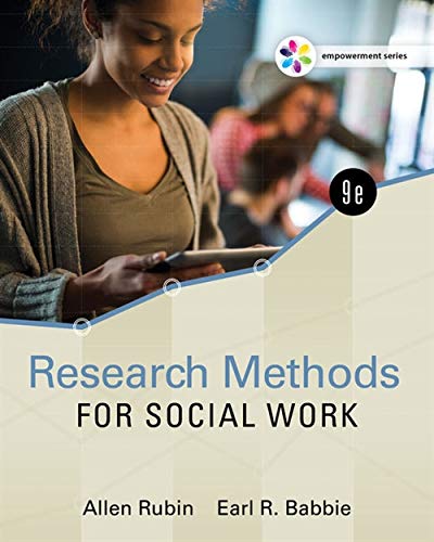 Research Methods for Social Work 8211 9th