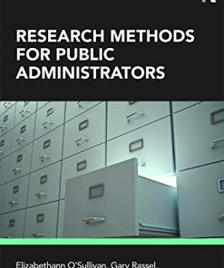 Research Methods for Public Administrators 8211 6th