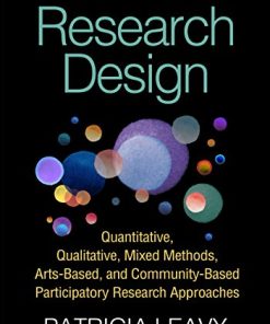 Research design quantitative qualitative mixed methods artsbased and communitybased participatory research approaches 8211 1st