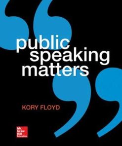 Public Speaking Matters by Kory Floyd