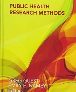 Public Health Research Methods 1st