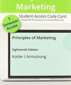 Principles of Marketing 18th by Philip Kotler