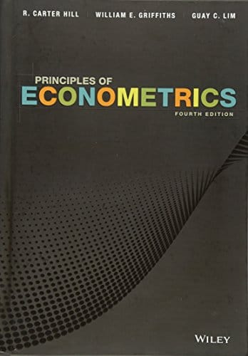 Principles of Econometrics 4th
