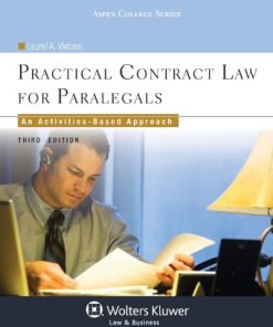 Practical Contract Law for Paralegals An ActivitiesBased Approach Third Aspen College 3rd 2
