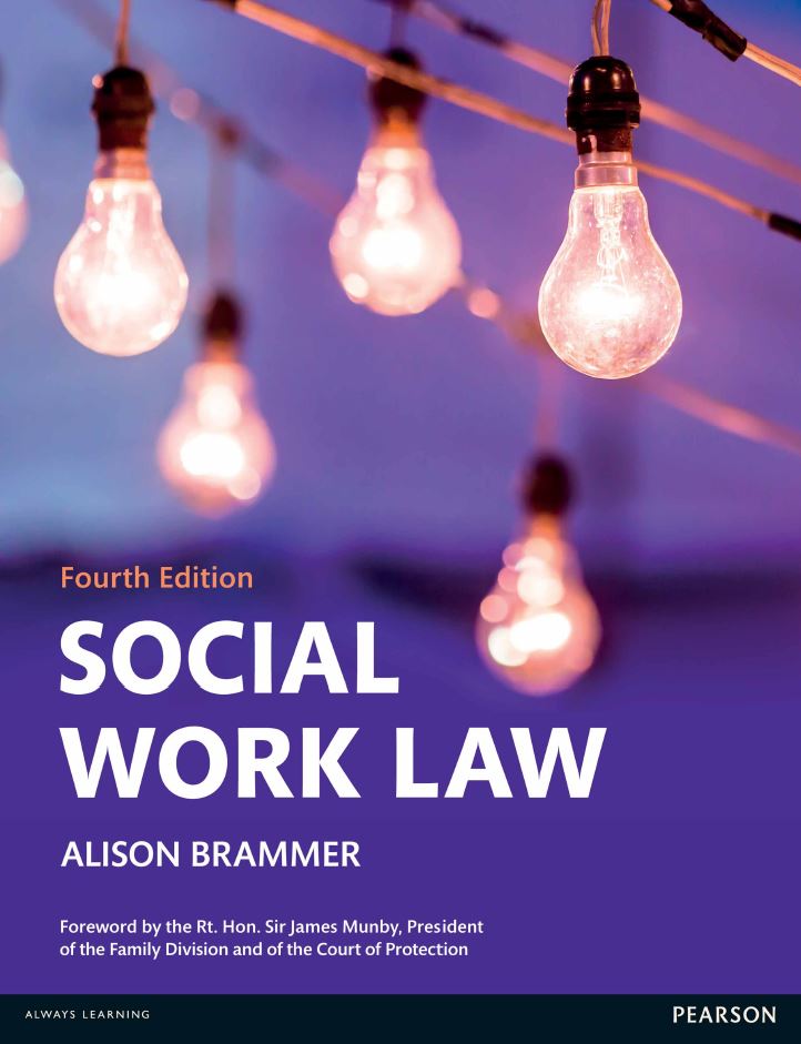 Social Work Law 4th 4E Alison Brammer