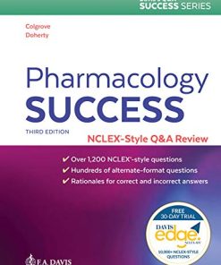 Pharmacology Success NCLEXStyle Q038A Review 8211 3rd