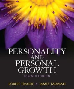 Personality and Personal Growth 8211 7th