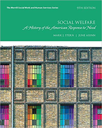 Social Welfare A History of the American Response to Need 9th