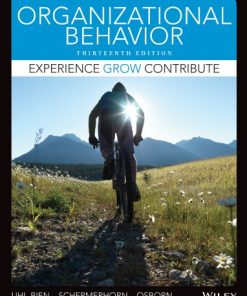 Organizational Behavior experience grow contribute 8211 13th