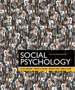 Social Psychology Sixth 6th Canadian