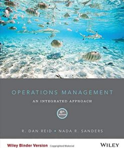 Operations Management An Integrated Approach 6