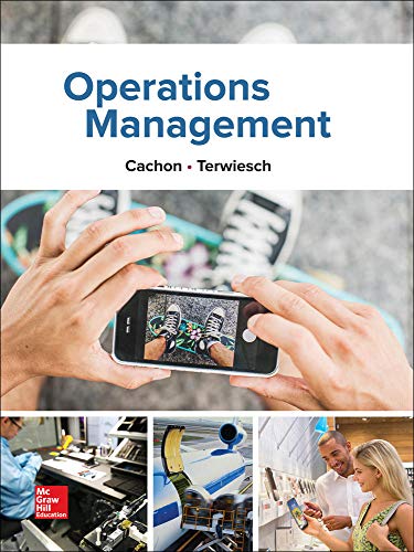Operations Management 8211 1st