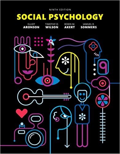 Social Psychology 9th by Elliot Aronson