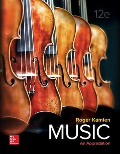 Music An Appreciation 8211 12th