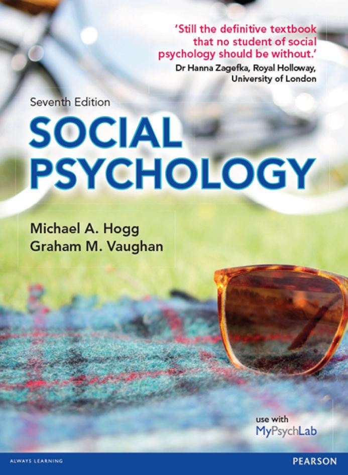 Social Psychology 7th 7E Michael Hogg