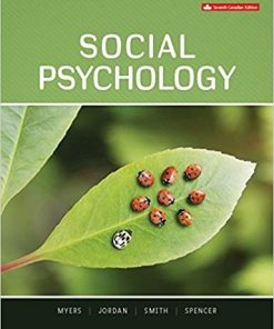 Social Psychology 7th Canadian by David Myers