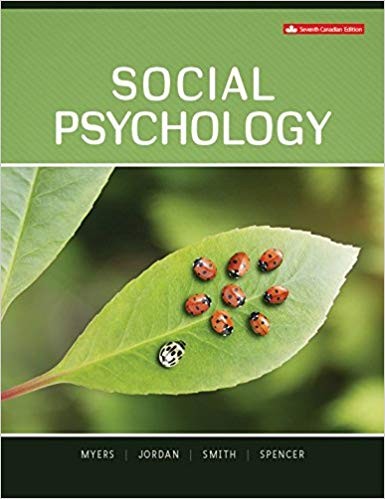Social Psychology 7th Canadian by David Myers