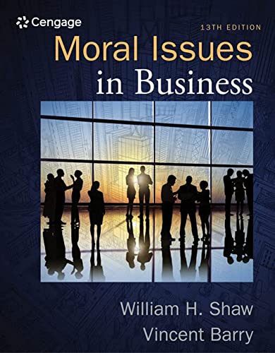 Moral Issues in Business 8211 13th