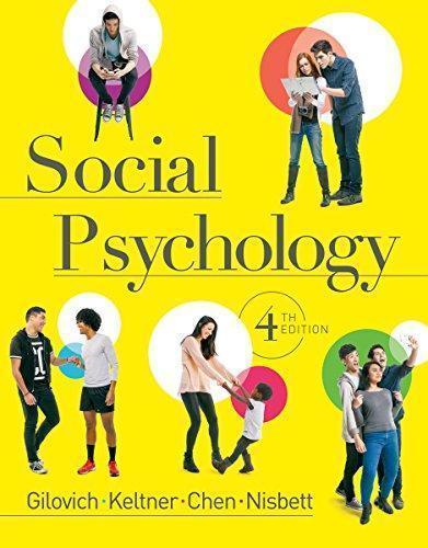 Social Psychology 4Th