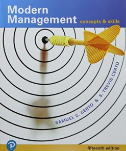 Modern Management Concepts and Skills