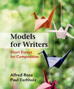 Models for Writers Short Essays for Composition 8211 12th