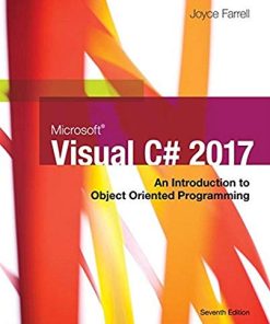 Microsoft Visual C 2017 An Introduction to ObjectOriented Programming