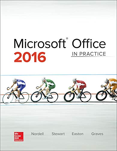 Microsoft Office 2016 In Practice 1st