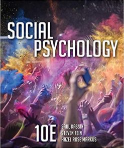 Social Psychology 10th by Saul Kassin