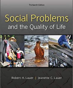 Social Problems and the Quality of Life 13th 13E
