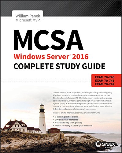 MCSA Windows Server 2016 Complete Study Guide Exam 70740 70741 70742 8211 2nd